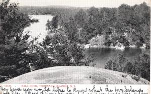 US    PC1488   BALL ROCK, THOUSAND ISLANDS, NY 1905