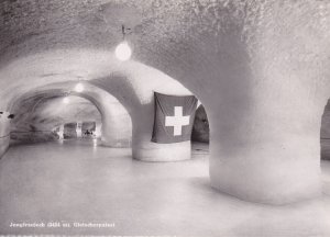 Switzerland Jungfraujoch Gletscherpalast Glacier Palace Interior Real Photo