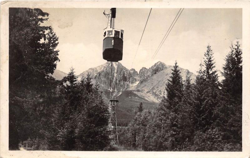 BT2312 Vysoke tatry na loomnicky stit cable train  slovakia