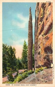 Wyoming Cody Chimney Rock Curteich