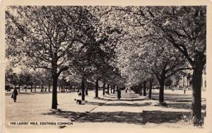 SOUTHSEA COMMON HAMPSHIRE UK THE LADIES MILE~LANGSTONE SERIES PHOTO POSTCARD