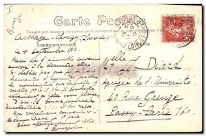 Postcard Old Death Chouzy Former Abbey of Guiche Tomb of Guy de Chatillon bro...