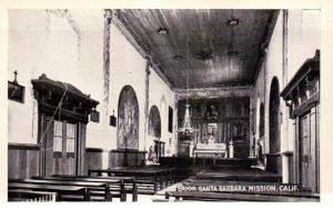 California, Santa Barbara Mission