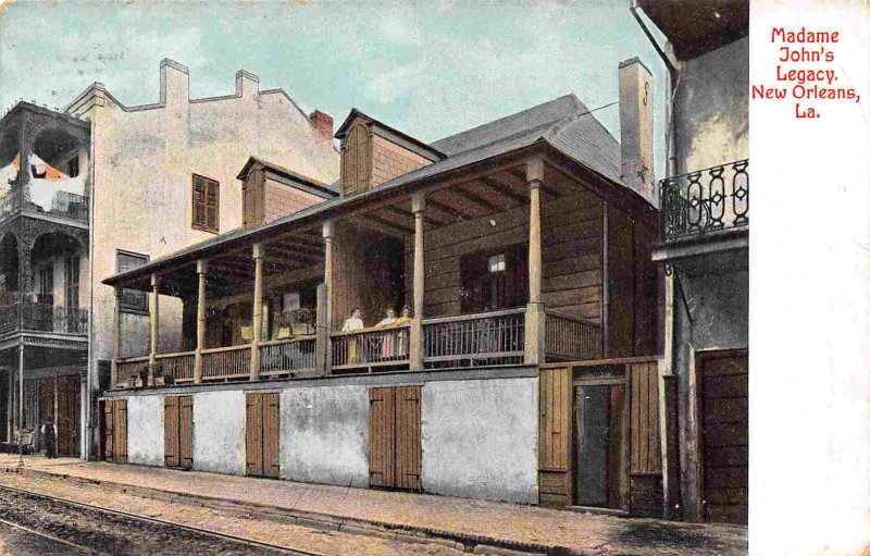 Madame John's Legacy New Orleans Louisiana 1910c postcard