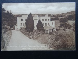 Herefordshire ROSS ON WYE Symonds Yat THE PADDOCKS HOTEL Old Postcard by Burrows