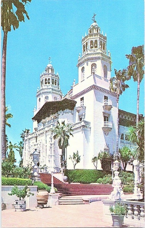 Hearst Castle San Simeon California La Casa Grande Postcard Standard View Card 