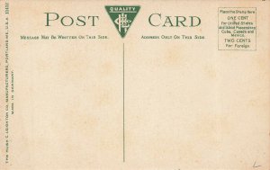 Palatka FL St Monica's Catholic Church & Priest's Residence Postcard