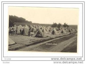 RP army camp, MILOVICE, Czech Republic, 1920s; STANOVE LEZENI