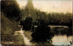 TORONTO, CANADA  POSTCARD~In High Park~Posted 1909~KC2