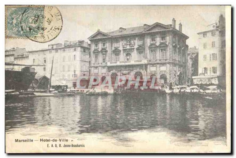 Postcard Old City of Marseilles Hotel