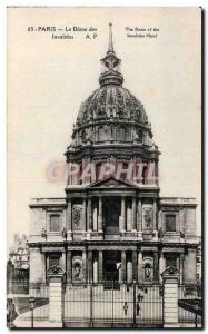 Paris Old Postcard Dome des Invalides