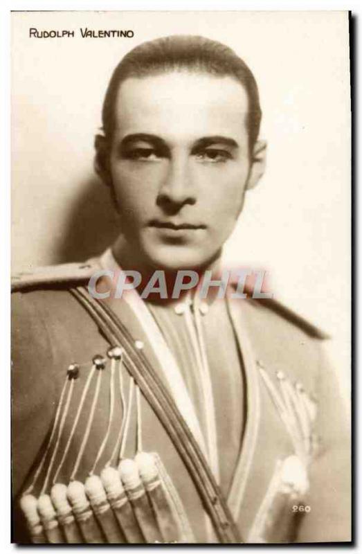 Postcard Modern Cinema Rudolph Valentino