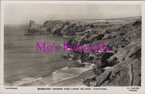 Cornwall Postcard - Tintagel, Bossiney Sands and Long Island  RS38171