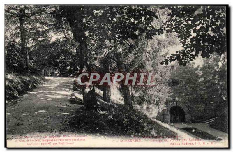 Saint Ferreol - Dam and Vaults - Old Postcard