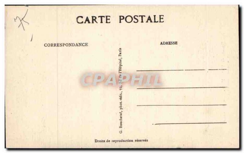 Old Postcard Paris Maison de Victor Hugo Place des Vosges Place Royale Old