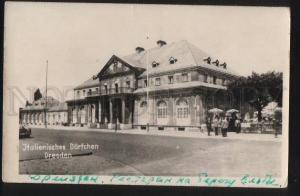 100826 GERMANY Italienisches Dorfchen Dresden Vintage photo PC