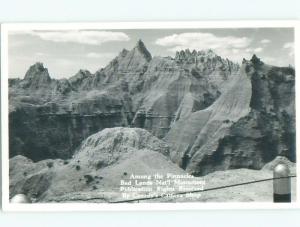 Pre-1950 rppc NICE VIEW Badlands National Park - Rapid City SD W0459