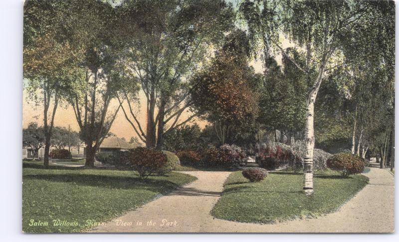 Salem, Mass., Salem Willows Park, View in the Park - 