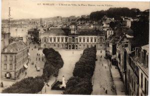 CPA MORLAIX - L'Hotel de Ville la Place Thiers vue du Viaduc (206882)
