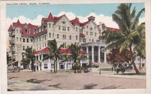 Florida Miami Halcyon Hotel 1925