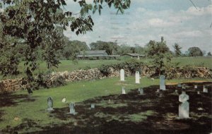 FAMILY CEMETERY GEORGE WASHINGTON CARVER MISSOURI BLACK AMERICANA POSTCARD 1969