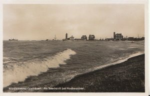 Germany Postcard - Nordseebad Cuxhaven - Am Seedeich Bei Hochwasser  - TZ12199