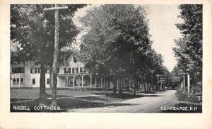 Kearsarge New Hampshire Russell Cottages Street View Antique Postcard K84321