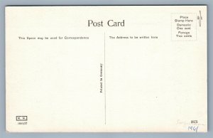 THOMPSON PA MAIN STREET ANTIQUE POSTCARD