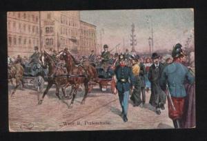 3056708 HORSES & Policeman by FEIERTAG vintage PC