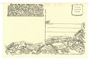 US Route 66 - Junction with US Route 83 at Shamrock, Texas