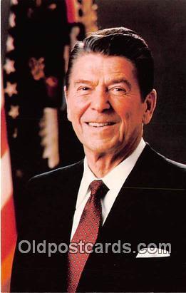  40th President Postcard President Ronald Wilson Reagan