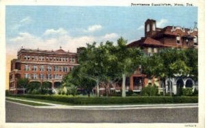 Providence Sanatorium - Waco, Texas