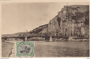 DINANT , Namur , Belgium 1936 ; Le Pont et la Collegiale