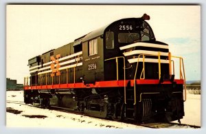 Railroad Postcard Train Railway Locomotive 2556 New Haven Conn Chrome Unposted
