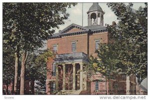 Hathorn Hall, Bates College, Lewiston, Maine, 1900-1910s