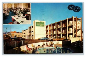 Vintage 1960's Advertising Postcard Vancouver Travel Lodge - AAA CAA Canada