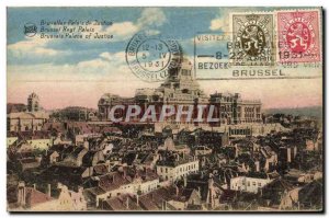 Old Postcard Brussels Palace of Justice