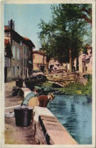 CPA FIGEAC-en-Quercy Le Petit Cele : Canal de derivation amenant (123039)