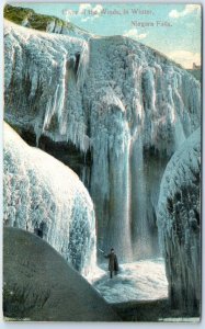 Postcard - Cave of the Winds, in Winter - Niagara Falls, New York