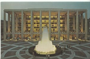 America Postcard - Lincoln Centre for Performing Arts - Philharmonic Hall  A6447