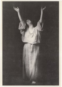 Isadora Duncan American Dancer Rare Award Photo Postcard