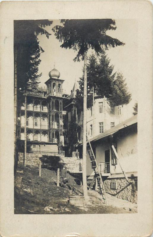 Romania Slanic Moldova Vila A. Bobinca photo postcard - rare