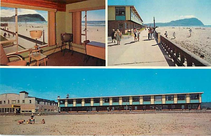 Ocean Front Motel Seaside Oregon OR, 50 First Ave.