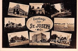 Greetings from in Saint Joseph, Missouri