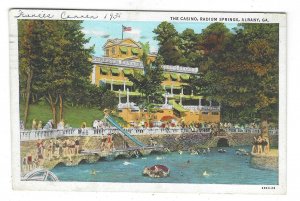 The Casino, Radium Springs, Albany, Georgia, Linen