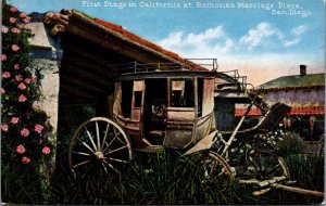 First Stage In California At Ramona's Marriage Place San Diego California C140