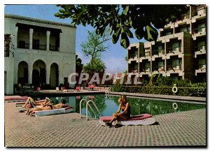 Postcard Modern Hotel Marrakech Pool Almoravides