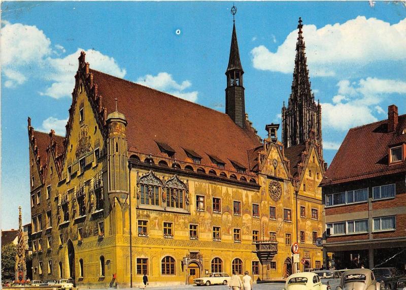 B54181 Ulm Donau Rathaus car voiture  germany 