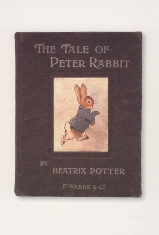 The Tale Of Peter Rabbit 1902 Beatrix Potter Book Postcard