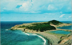 Presqu'ile on Cabot Trail Cape Breton NS Nova Scotia Unused Vintage Postcard H51